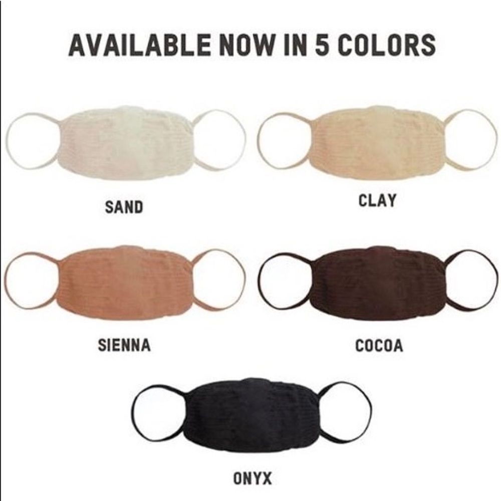 PACK OF 5 COLORS SKIMS FACE MASK!!!